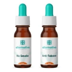 Kit No Smoke – Pare de fumar – Antitabagismo 30ml