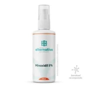 Minoxidil 5% Spray 120mL Sem álcool
