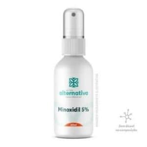 Minoxidil 5% Spray 60mL Sem álcool