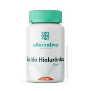 Ácido Hialurônico 50mg 30 cápsulas