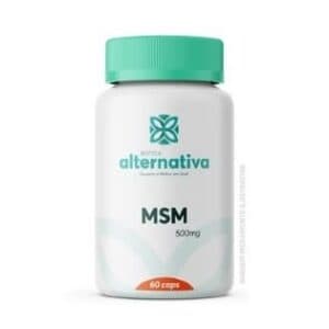 MSM – Metil sulfonil metano 500mg 60 cápsulas