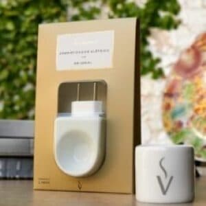 Aromatizador Elétrico Original de Porcelana branco – Via Aroma