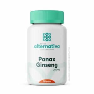 Panax Ginseng 300mg 30 Cápsulas