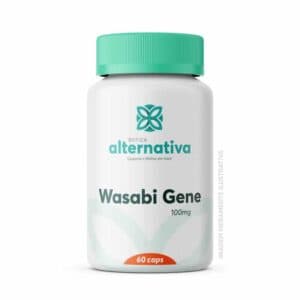 Wasabi Gene® 100mg 60 Cápsulas Modulador Genético contra Obesidade