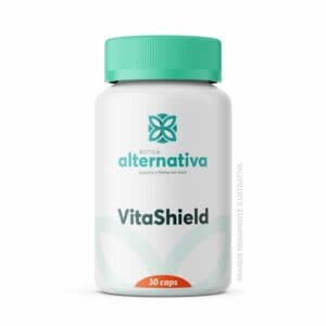 VitaShield – Fórmula para Imunidade com Echinacea + Selênio + Vit C + Lisina 30 cápsulas