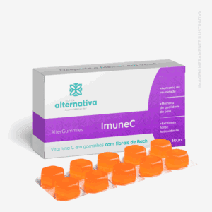 AlterGummies ImuneC – Vitamina C 500mg + Floral de Bach 30un