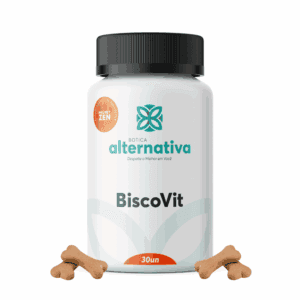 BiscoVIT – Colágeno, Omega 3 e Vitaminas PET – 30un