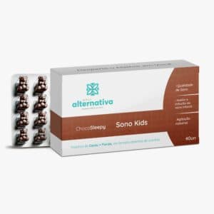 ChocoSleepy – Sono Kids com Melatonina Vegetal + Floral 40un