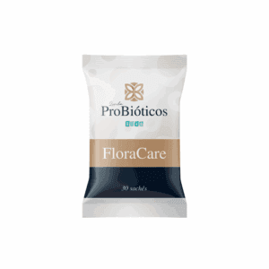 FloraCare KIDS – Probiótico e Fibras para Intestino Preso – 30 sachês
