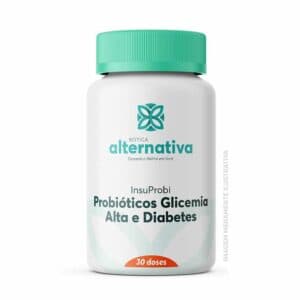 InsuProbi – Probióticos Glicemia Alta e Diabetes – Cápsulas 30 Doses