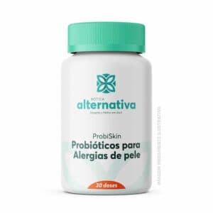 ProbiSkin- Probióticos para Alergias de pele- 30 cápsulas