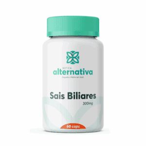 Sais Biliares 300mg – Digestão – 60 Cápsulas